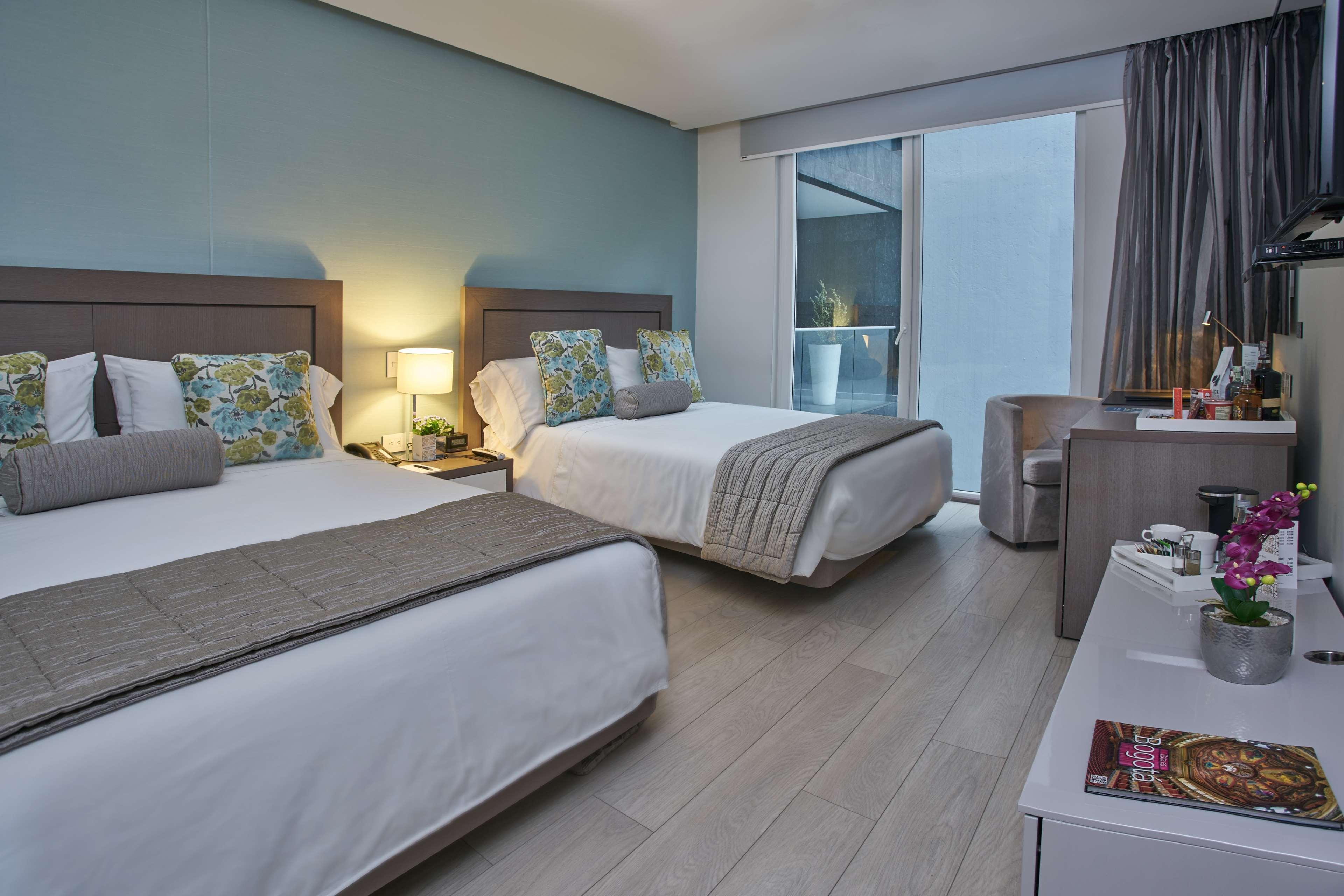Hotel 100 Luxury Suites By Preferred Bogota Buitenkant foto Deluxe Room